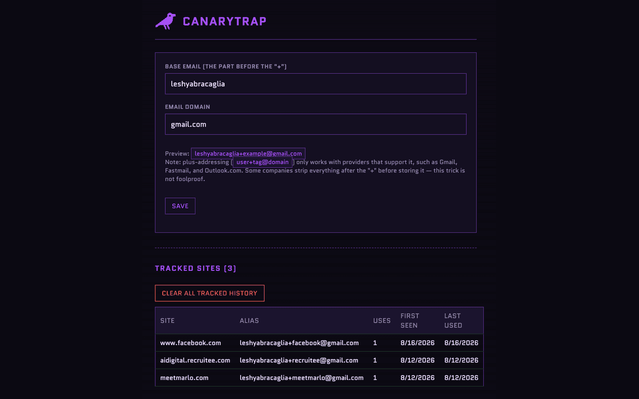 Canary Trap screenshot 3